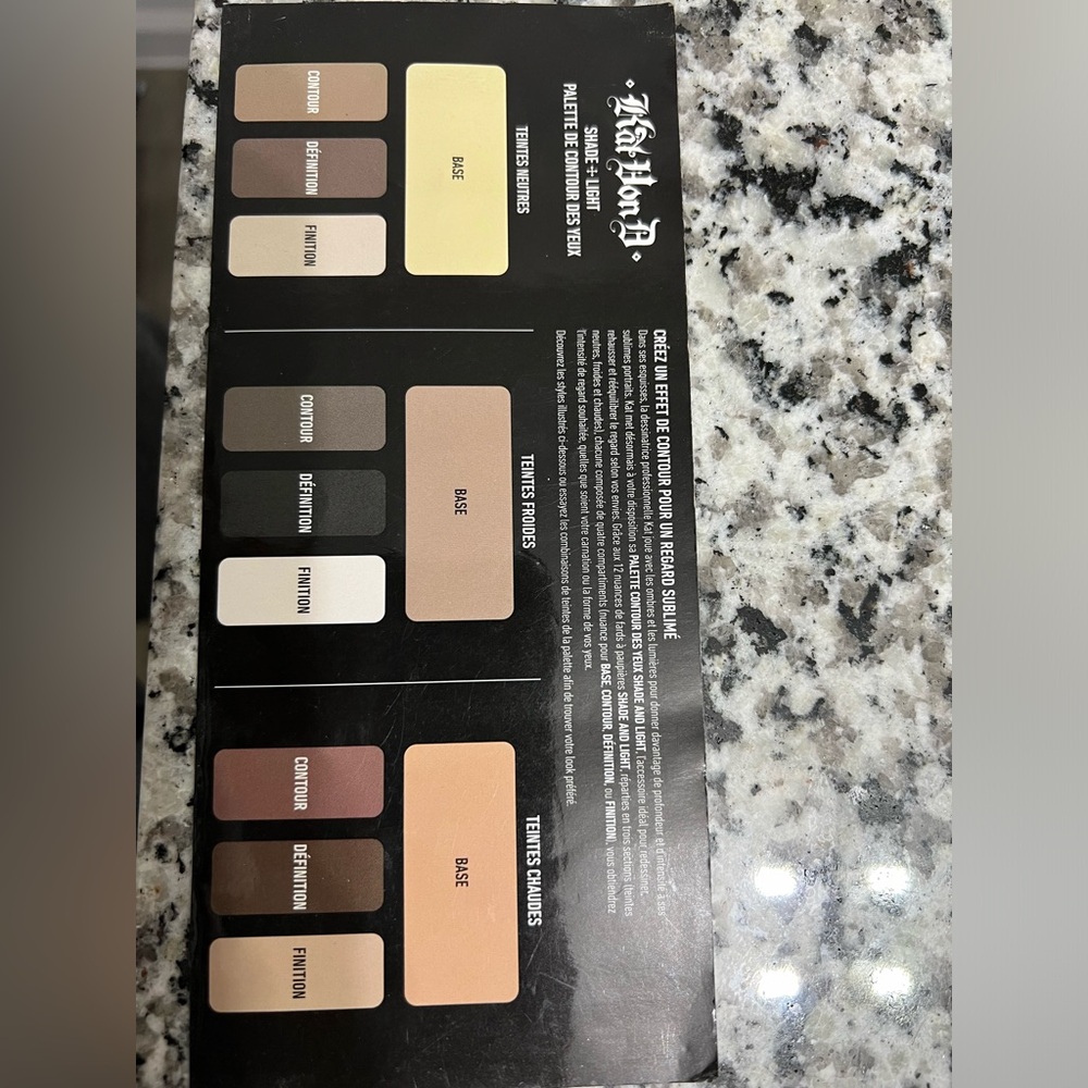 Kay Von D shade + light Black and Gold Eyeshadow Palette - Picture 5 of 5